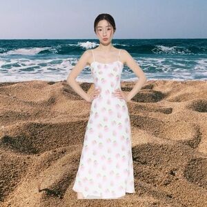 twoi design lab floral midi dress